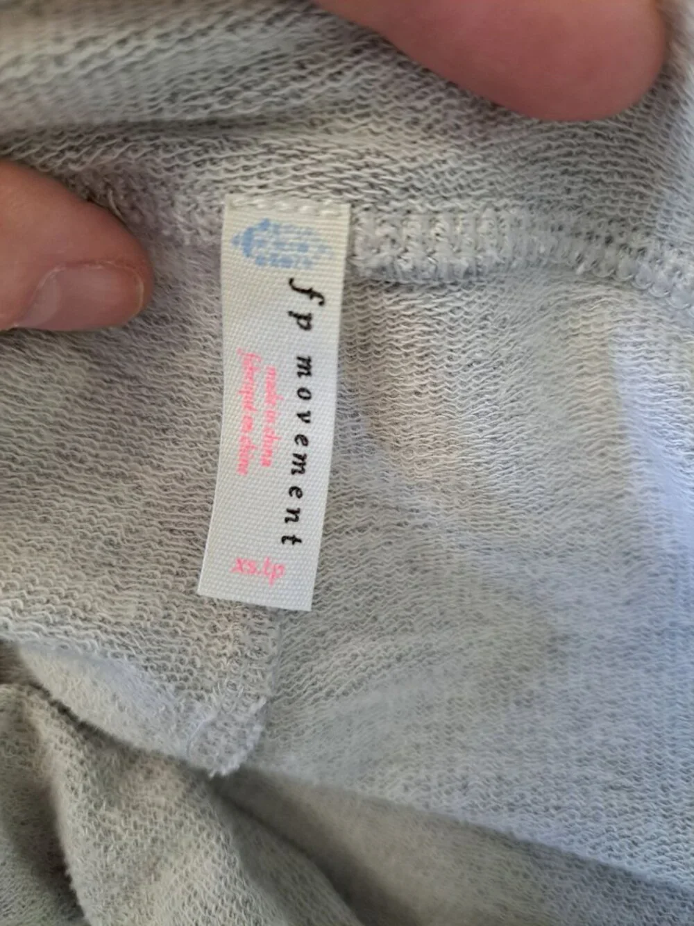 Free People Embers Wide-Leg Pants Heather Gray Women's XS Oversized Athleisure - Picture 7 of 12